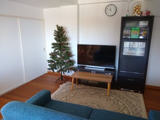 ニコアンドのクリスマスツリー口コミとIKEAオーナメントを飾った感じ